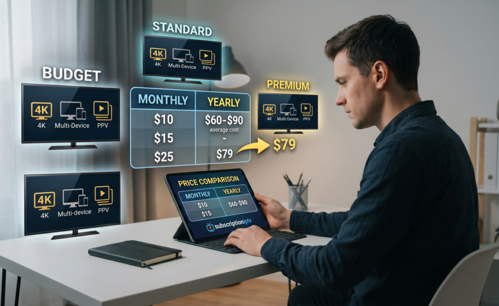 IPTV Cost Monthly Fees? The 2026 Price Guide for US Streamers 1 IPTV cost monthly